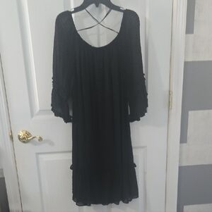 Elegant Black Women's Dress